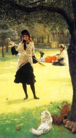 槌球约 1878 年