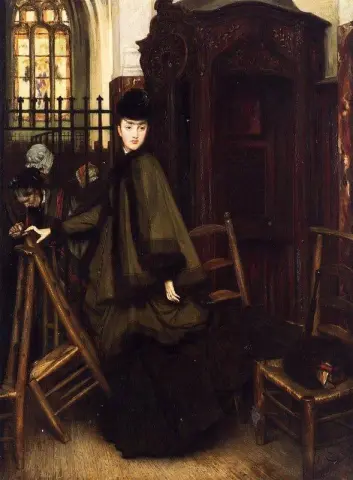 在教堂 1865