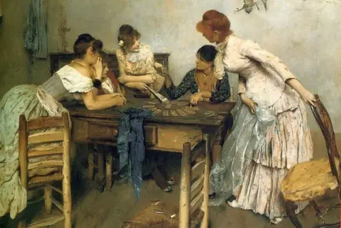 El quiromántico 1886