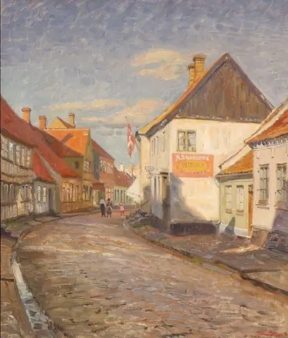 Brostr De In Roskobing On The Island Of Ro