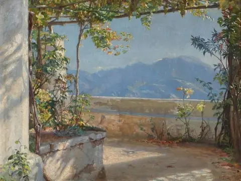 View From A Pergola 1890