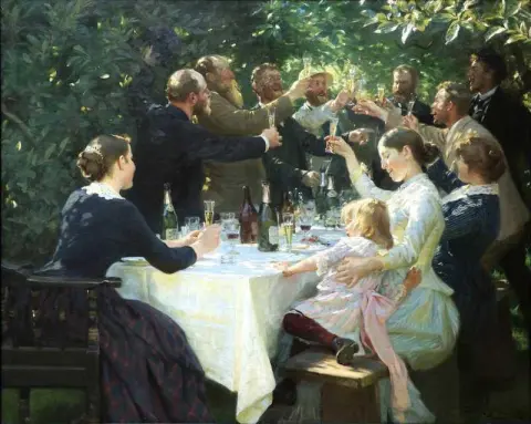 希普希普 Hurra Konstnarsfest Pa Skagen 1888