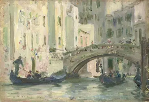 威尼斯运河 1899