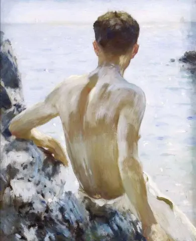 海滩研究，约 1928 年