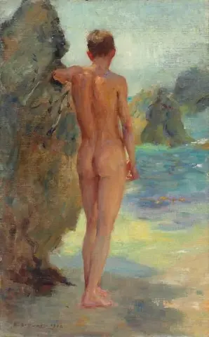 沐浴者 1912