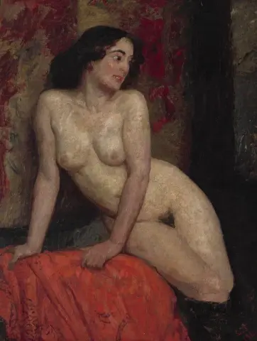 女性裸体 1911