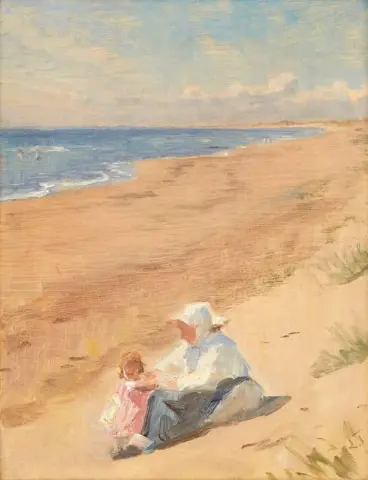 Sommerdag Paa Skagens Strand