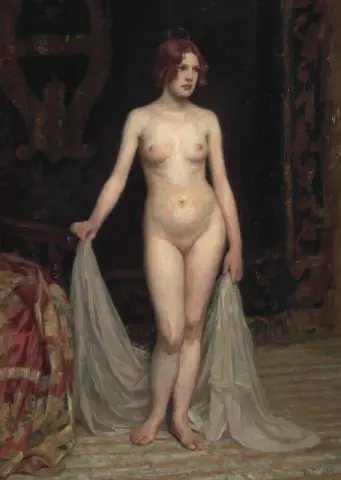 Standing Female Nude