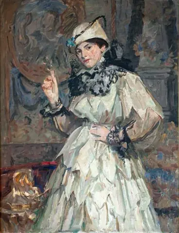 The Artist's Daughter In Fancy Dress 1925