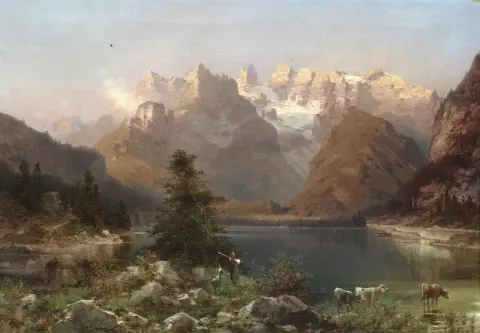 Dolomites Lago Di Landro의 전망