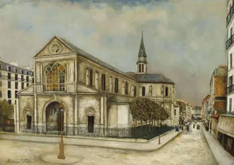 Church of Notre-Dame De Clignancourt Ca. 1911