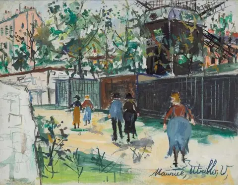 המולין דה לה גלט בערך 1930