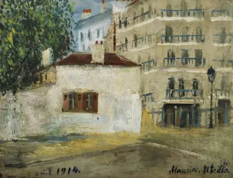 בית של ברליוז מונמארטר 1914