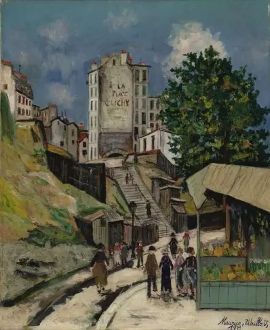 רחוב רונסאר מונמארטר 1931