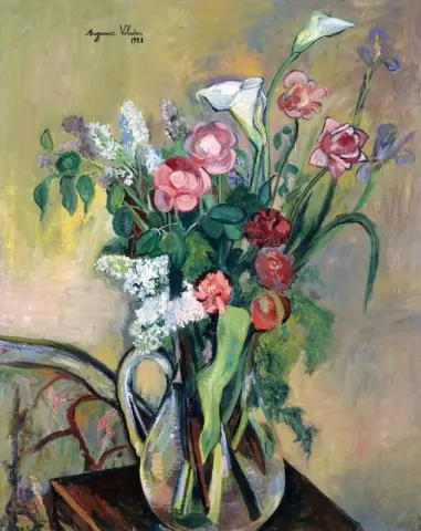 水晶花瓶花束 1928