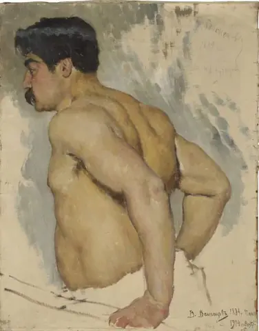 Portrait Of The Artist Nikolai Kuznetsov
