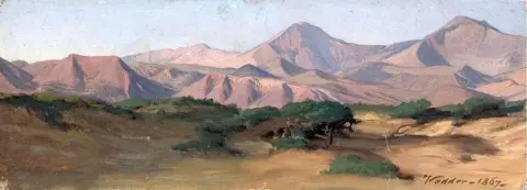 Between Perugia And Gubbio 1867