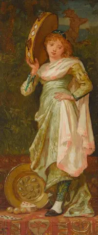 מחקר לילדה רוקדת 1871