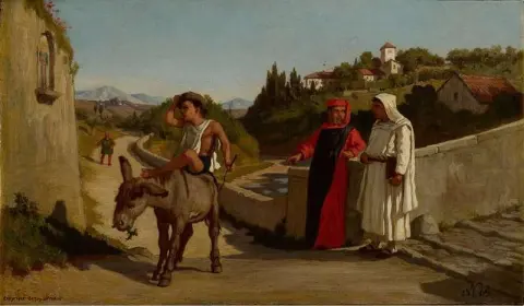 המשל של הטוחן בנו והחמור מס' 3 כ-1869