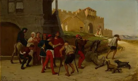 המשל של הטוחן בנו והחמור מס' 6 כ-1869