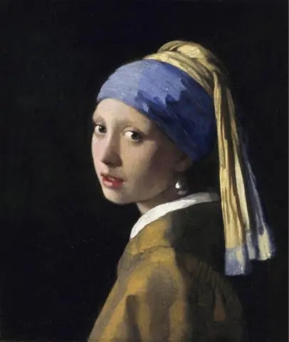 The girl with the pearl earring