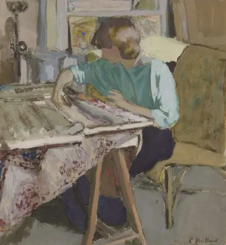 En el taller 1915-16