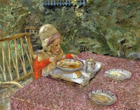 1911 年 Petit Jean Gosset 在诺曼底的午餐