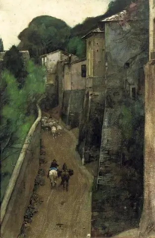 罗马 Via della Mura 街景