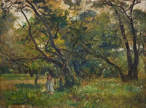 플리카 I Skogsbryn 1877