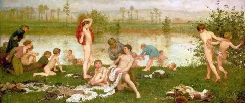 Купальщицы 1866-67