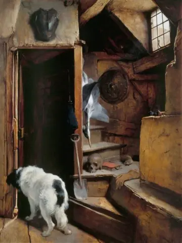 Дом Шекспира, Стратфорд-на-Эйвоне, около 1854 г.