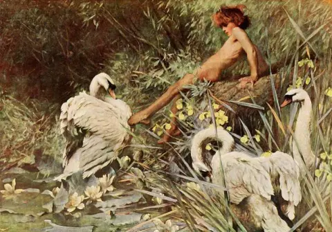 Kesän idylli noin 1911