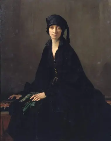 Een dame in het zwart 1922