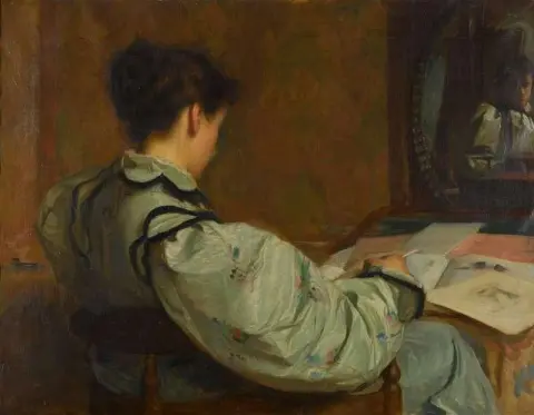 Miss Alice Watson De zuster van de kunstenaar 1894