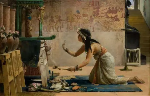 مأتم قطة مصرية 1886