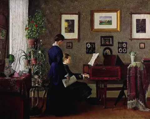 Lição de música 1881