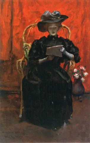 黑衣女郎又名红屋 1890