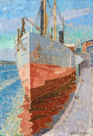 Kaj Med Fartyg noin 1920