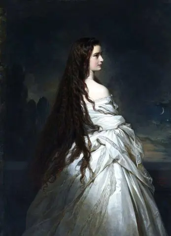 Elisabeth Kaiserin von Osterreich 1865