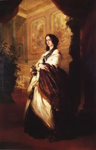 Portret Harriet Howard, hertogin van Sutherland, 1849