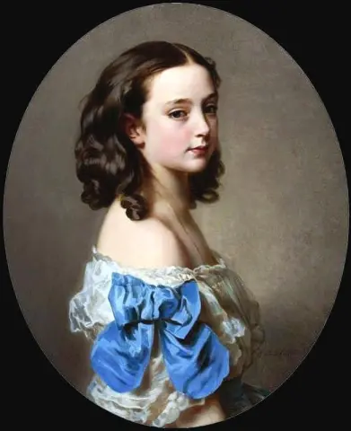 Portret van een jong meisje, naar verluidt Paula Princess Essling, hertogin van Rivoli