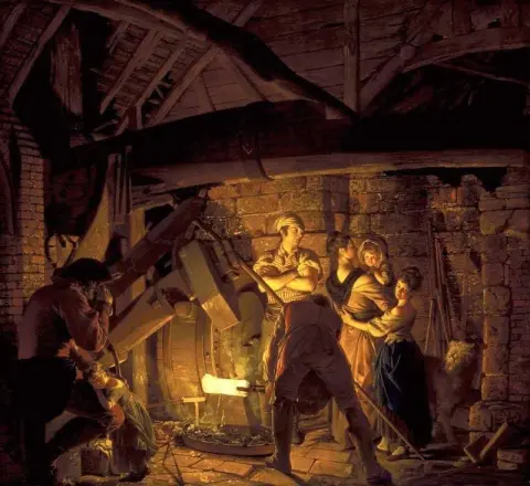 En järnsmedja 1772