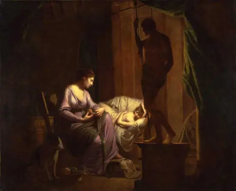 Penelope avslöjar sin webb 1783-84