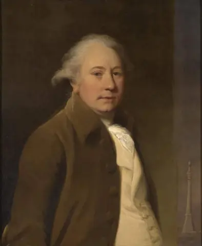 Porträtt av Joseph Wright av Derby