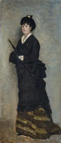 一位女士的肖像 1874