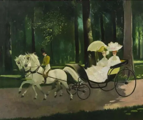 A Carriage Ride Through The Park