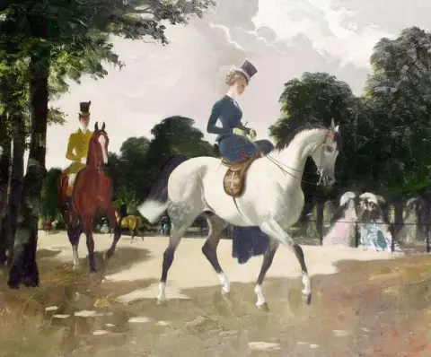 Exercising In Hyde Park