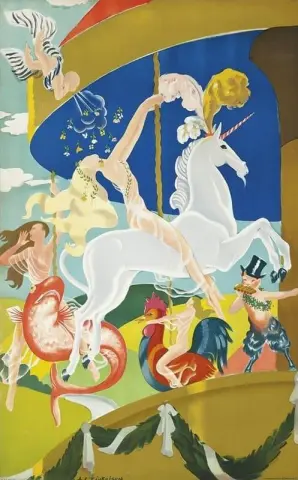 Merry-go-round 1935 - Left