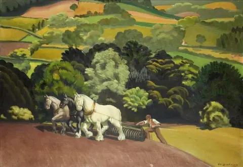 Ploughing The Fields