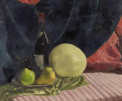 Still Life With A Bottle Of Wine